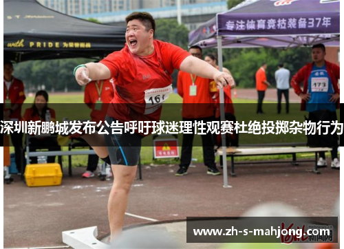 深圳新鹏城发布公告呼吁球迷理性观赛杜绝投掷杂物行为 深圳新鹏城发布公告呼吁球迷理性观赛杜绝投掷杂物行为